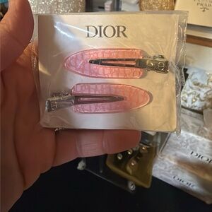 GWP - Dior Pink Hair Clips